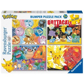 Ravensburger - Puzzle Pokemon 4x100 piese Ravensburger - 1